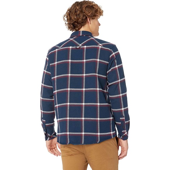 Rip Curl Coffs Flannel Shirt Jacket Navy NWT XL - Picture 3 of 3